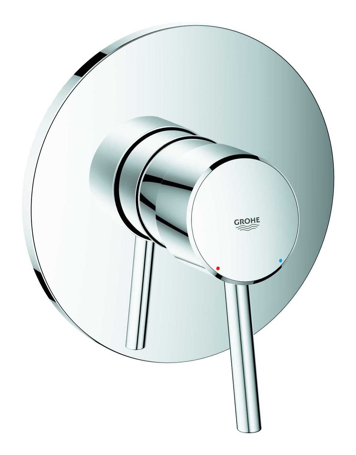 Grohe Brausebatterie Concetto Fertigmontageset verchromt 24053001, für Rapido SmartBox - Bild 1