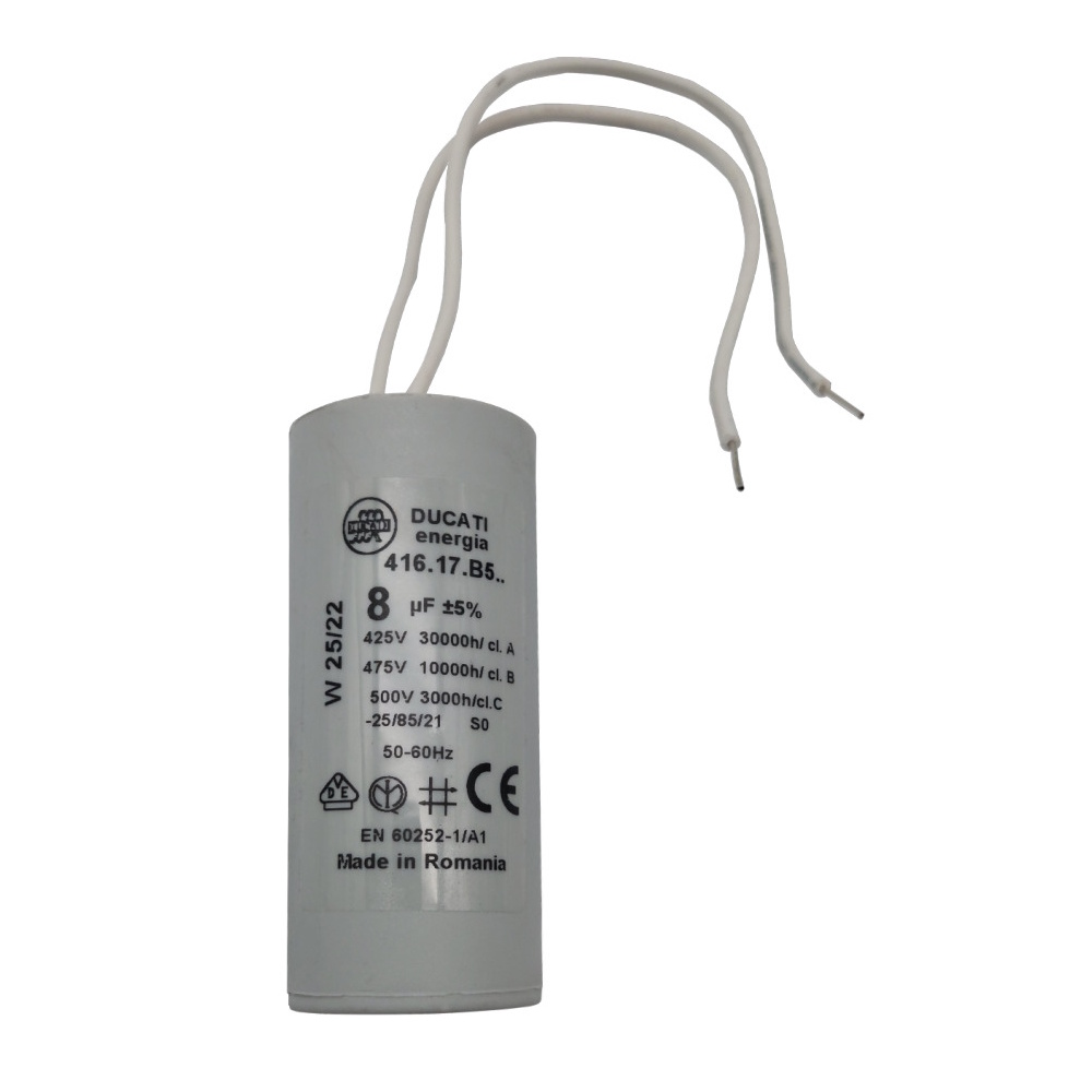 SFA Kondensator 8µf V3380, für SaniCom und Speed/Vite  - Bild 1