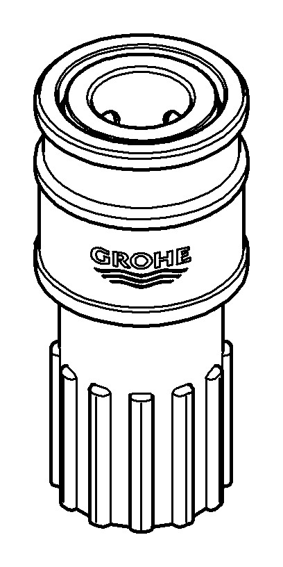 GROHE Schnappkupplung für Küchenbatterie 46315000 - Bild 2