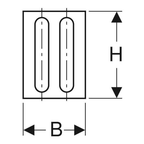Geberit GIS Schalldämmplatte Montagewinkel 461.014.00.1 - Bild 2