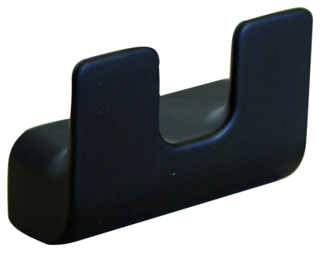 VIGOUR Handtuchhaken derby V3 2-teilig schwarzmatt