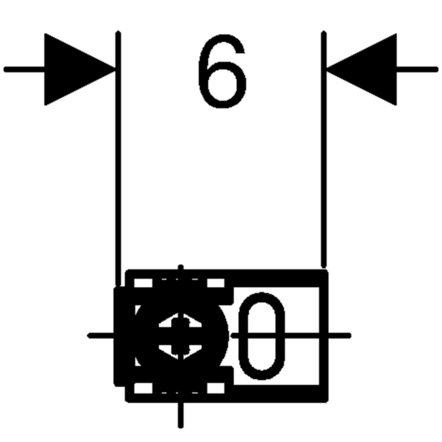 Geberit Duofix Set Wandanker Bausatz für Einzelmontage, Ecklösung 111.835.00.1 - Bild 4