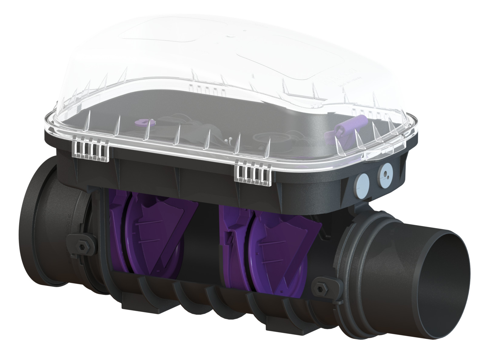 KESSEL Rückstauverschluss Staufix SWA DN150, für freiligende Leitung 73150.10 - Bild 1