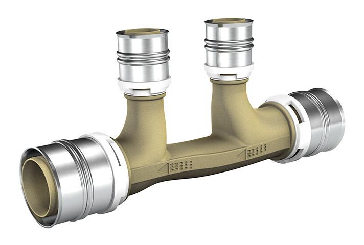 Fränkische alpex F50 PROFI Strömungsverteiler 26-20-20-26 mm 86926757 - Bild 1