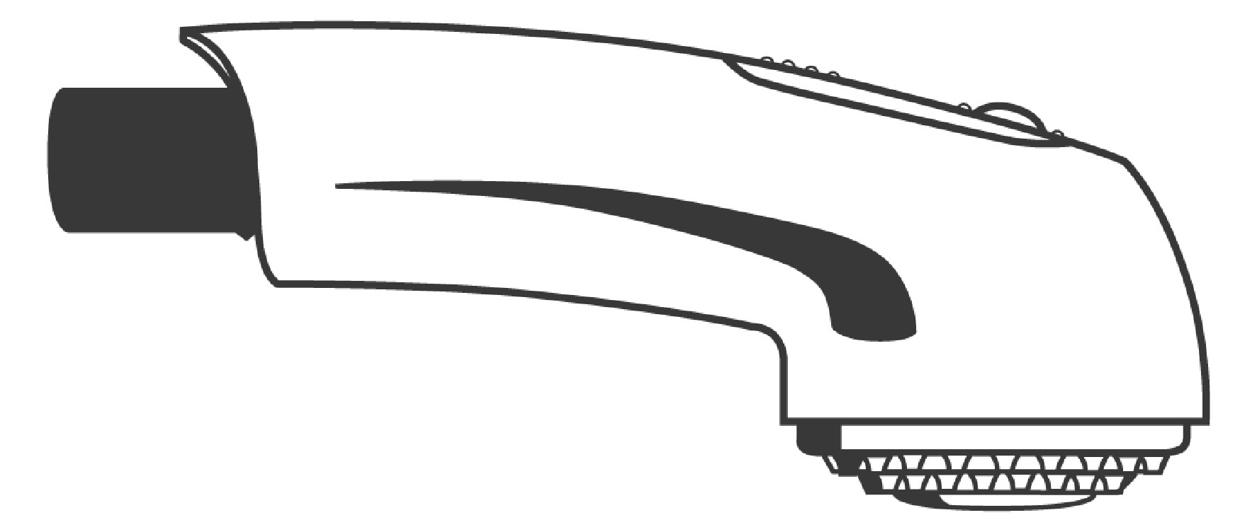 GROHE Spülbrause 46312IE0 verchromt für Zedra/Europlus (neue Ausführung)  - Bild 3
