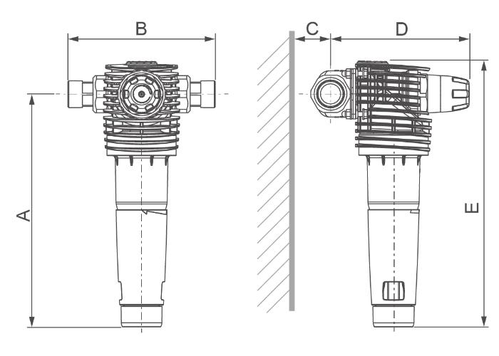 Grünbeck Rückspülfilter BOXER RDX 3/4'' DN 20 mit Druckminderer 101525 - Bild 2