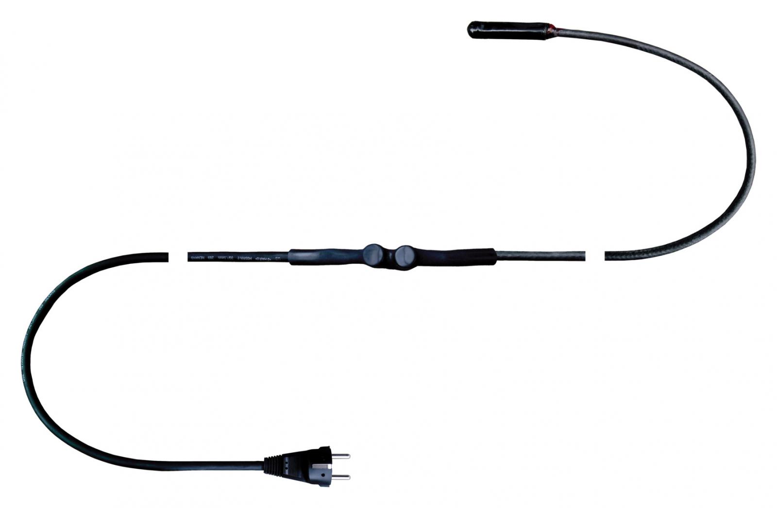 bamaheat Dachrinnenheizung KS-D20 Länge 20 Meter, mit Doppelthermostat, selbstbegrenzend 8000-31.20 - Bild 1