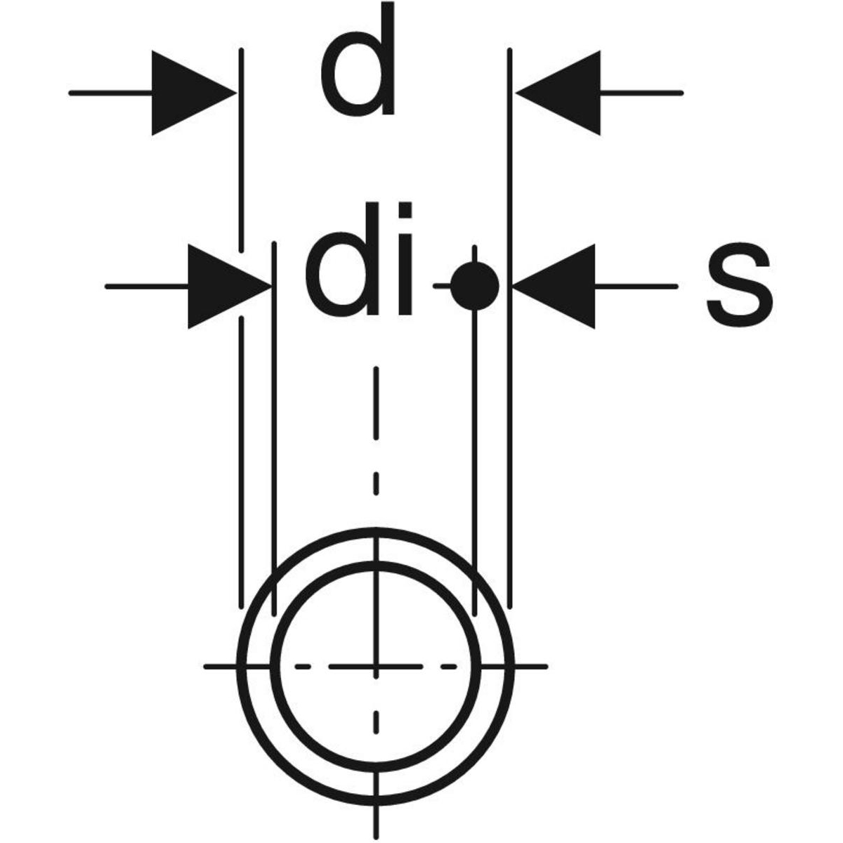 Geberit FlowFit Systemrohr ML d=16x2mm Rolle=120m silbergrau 619.060.00.1 - Bild 2