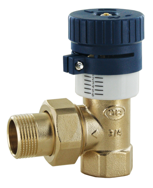 Differenzdruck-Überströmventil 3/4'' Eck mit Aussengewinde DU20 - Bild 1