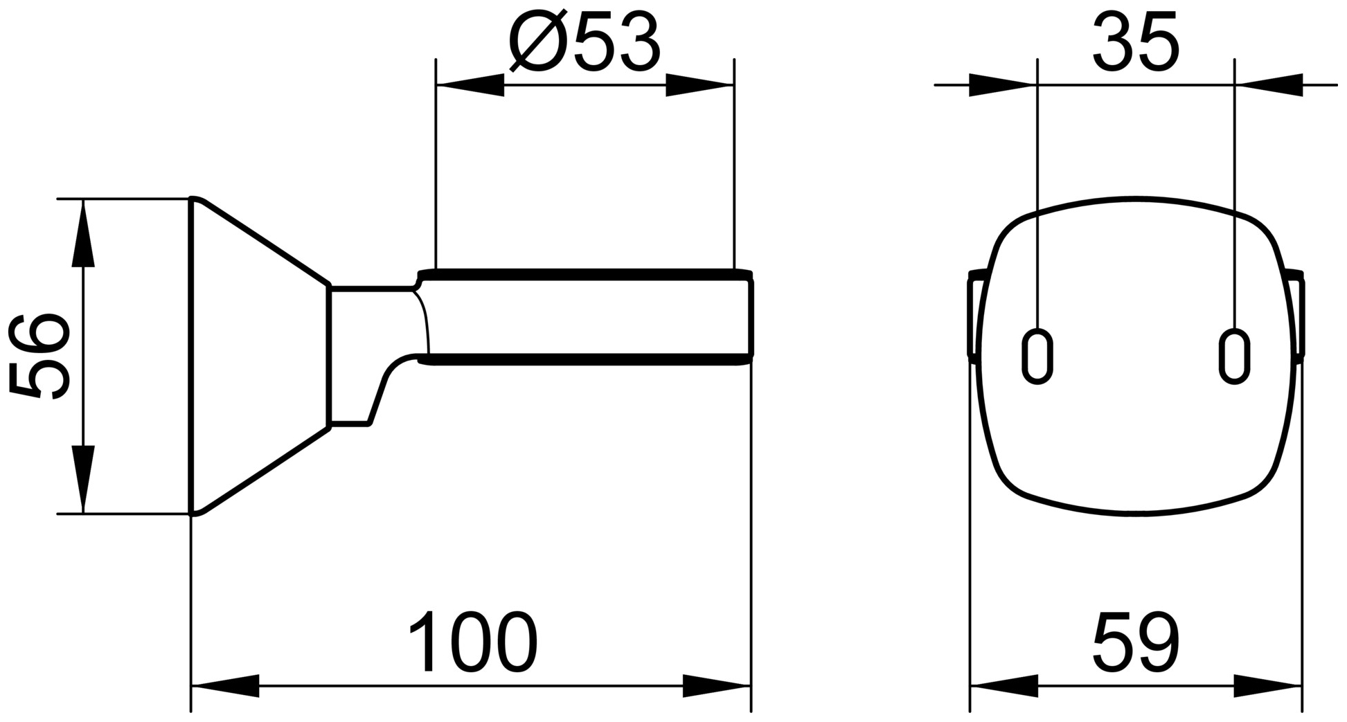 Keuco Halter City.2 lose, verchromt 02750010000 - Bild 2