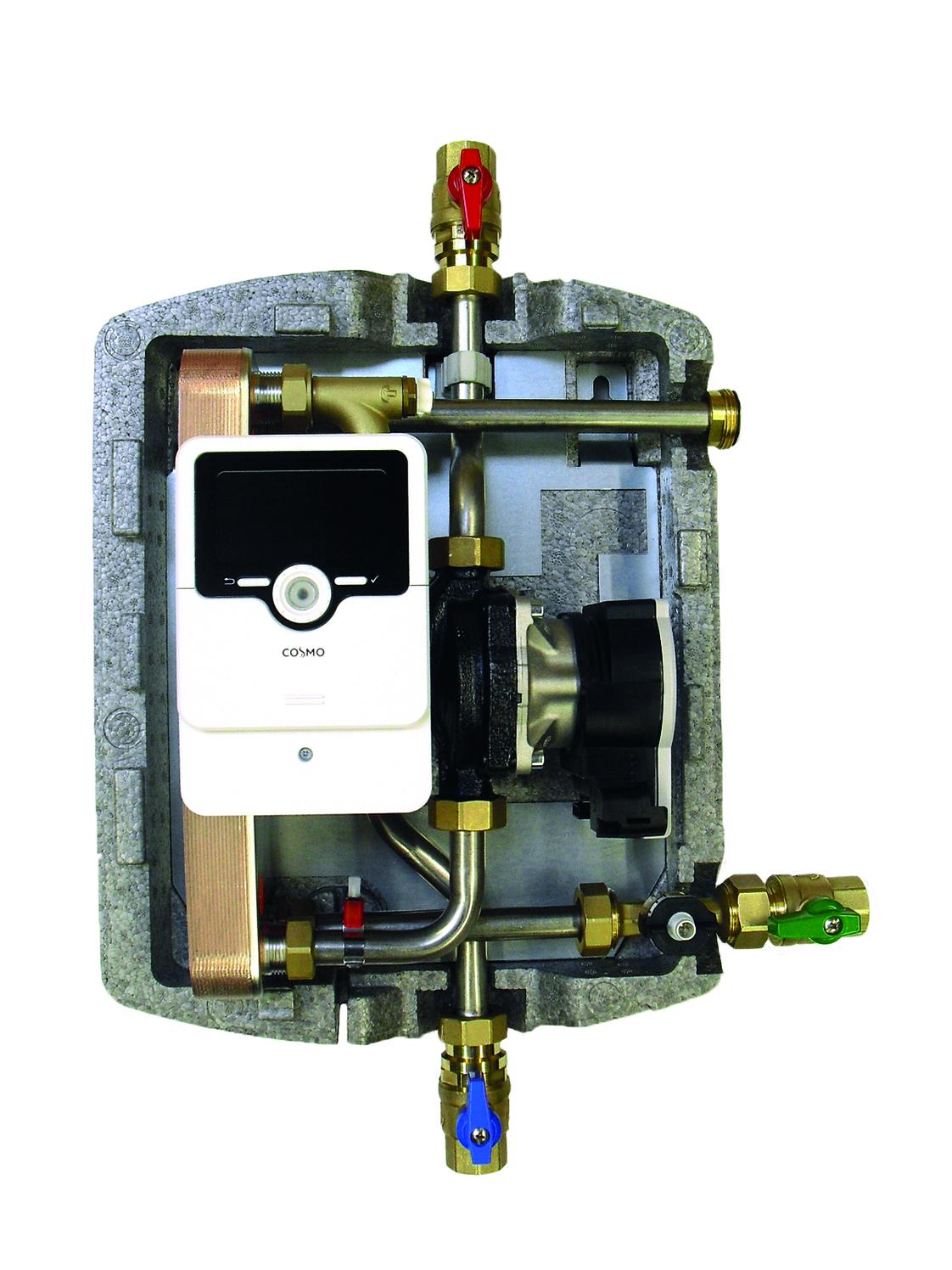 COSMO Frischwassermodul max. 36l/min mit Dämmhaube elektronisch geregelt - Bild 2