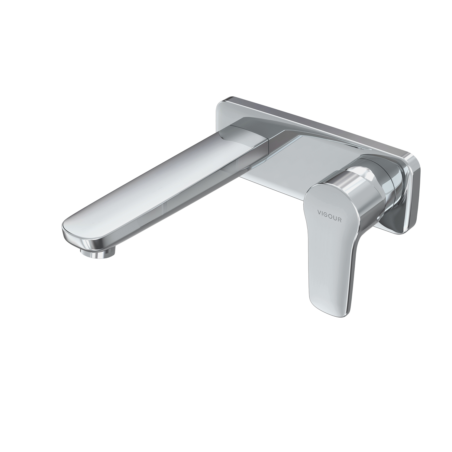 VIGOUR Farbset Waschtisch-Wandarmatur derby V3 Auslauf 180mm verchromt .