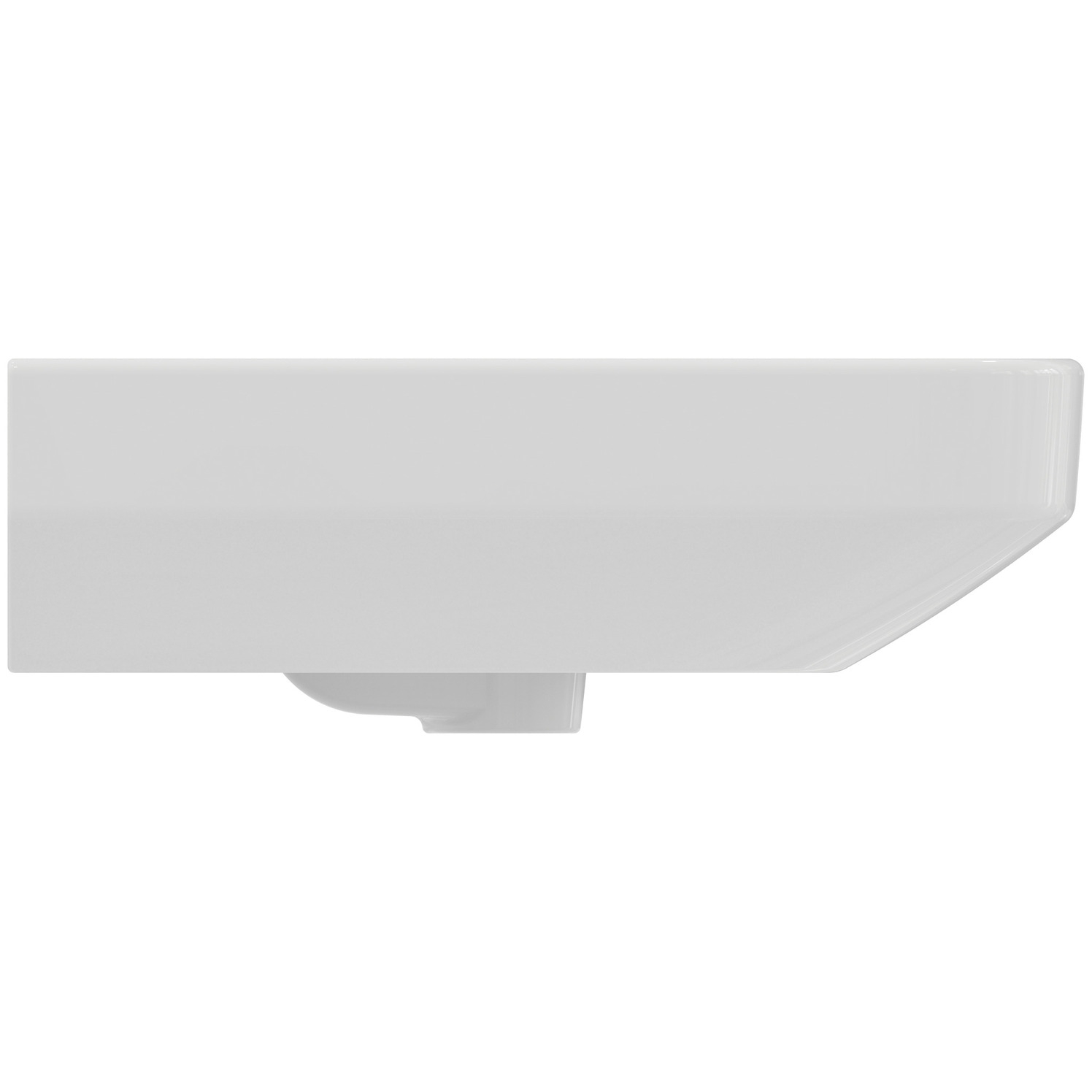 VIGOUR Waschtisch derby V3 plus 60x48cm PflegetectPlus weiss ohne Hahnloch, ohne Überlauf