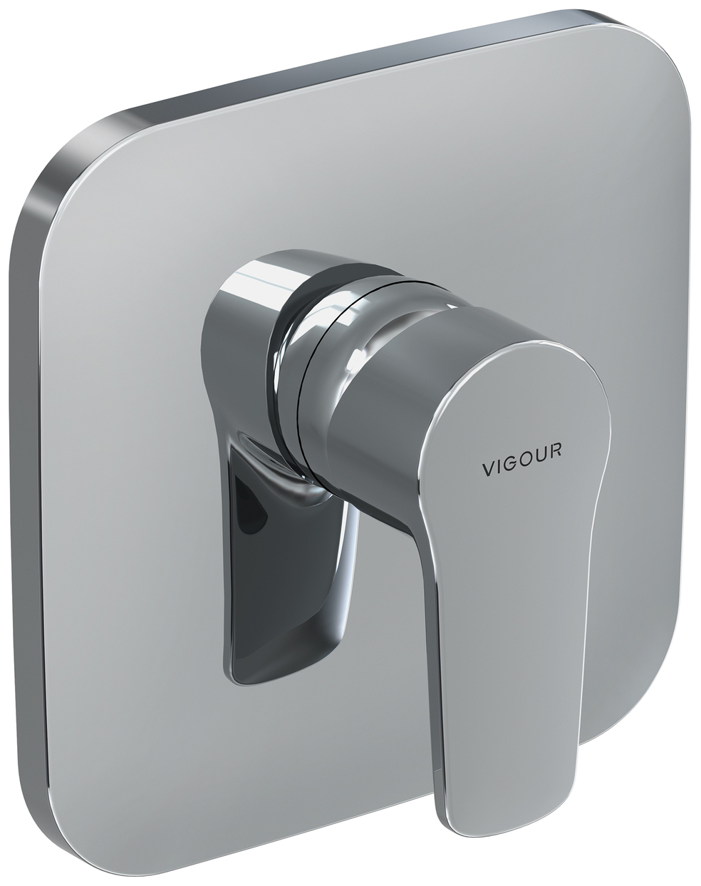 VIGOUR Farbset Einhand-Brausebatterie derby V3 verchromt