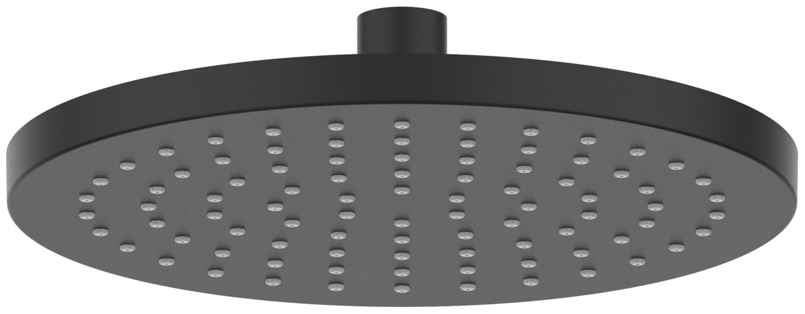 VIGOUR Kopfbrause individual 2.0 Länge 200mm rund schwarzmatt  - Bild 1