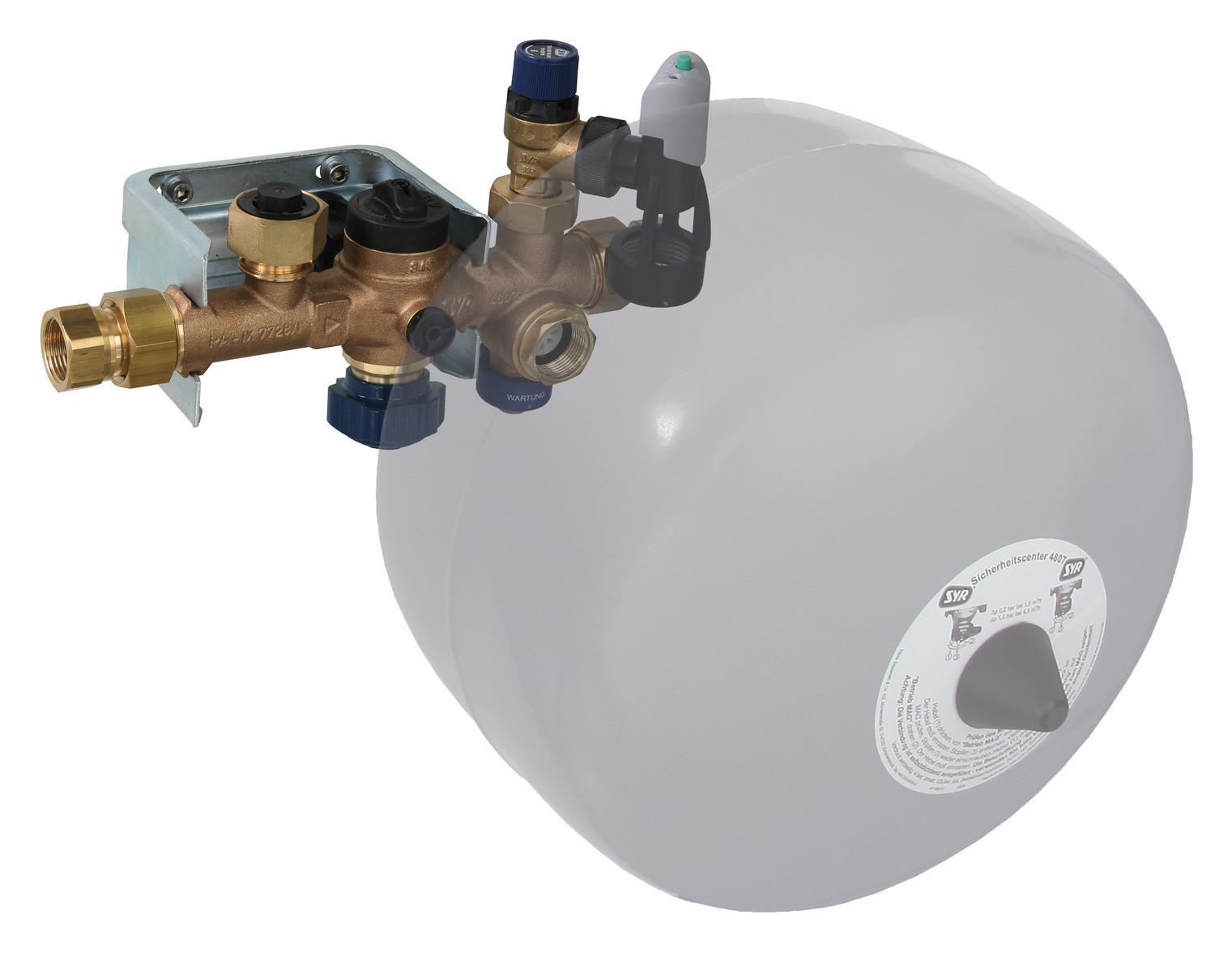 SYR Sicherheitscenter 4807 mit 18 Liter Membran-Ausdehnungsgefäß 4807.20.001 - Bild 1