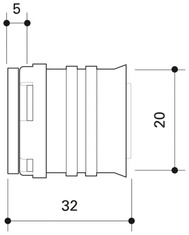 CONEL Connect MV2 Endkappe 20 mm CCMVEK20N - Bild 2