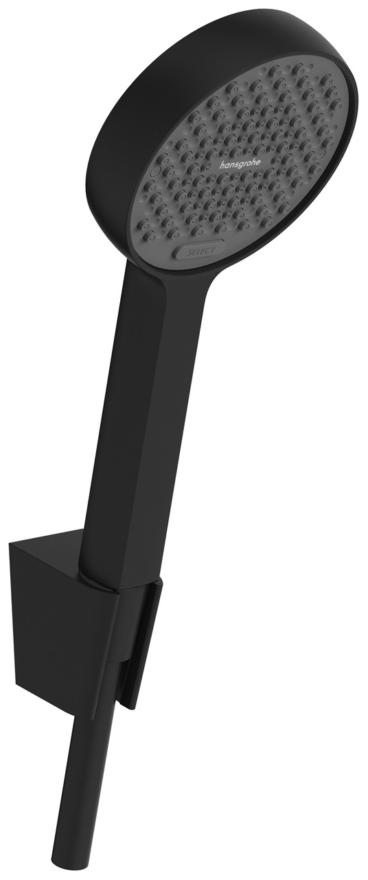 Hansgrohe Brausehalterset Activera Select S 95 2jet EcoSmart Schlauch 1250mm matt schwarz