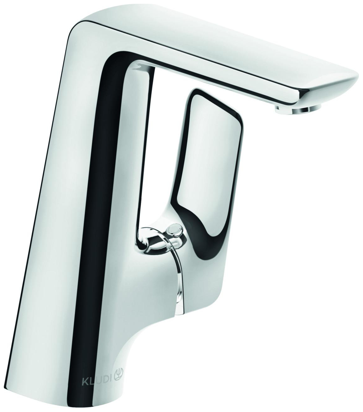 Kludi Waschtischbatterie AMEO chrom, Hebel seitlich, mit Ablaufgarnitur 410250575 - Bild 1