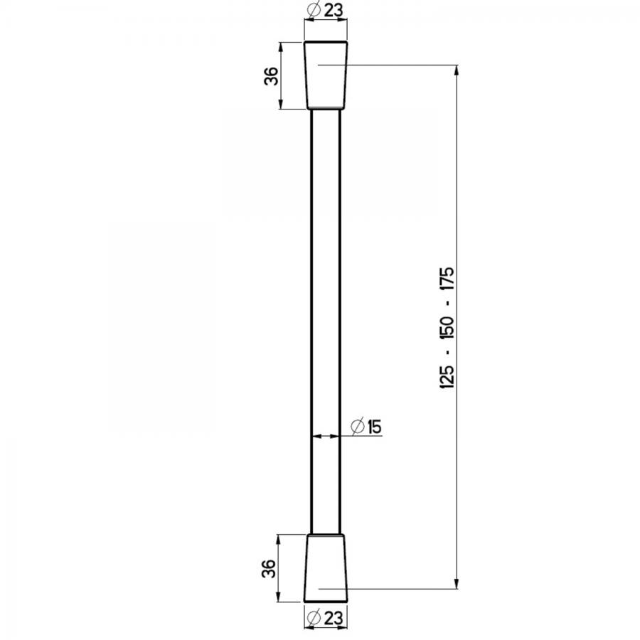 Nikles Brauseschlauch Brillanz 1/2'' x 175 cm mit Konus und Drehkupplung verchromt NIKSUPR175 - Bild 2
