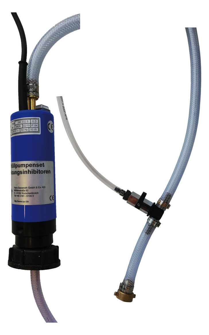 SYR Einfüllpumpen-Set Kanisterpumpe 3220 für Heizungsinhibitoren 3220.00.012 - Bild 1
