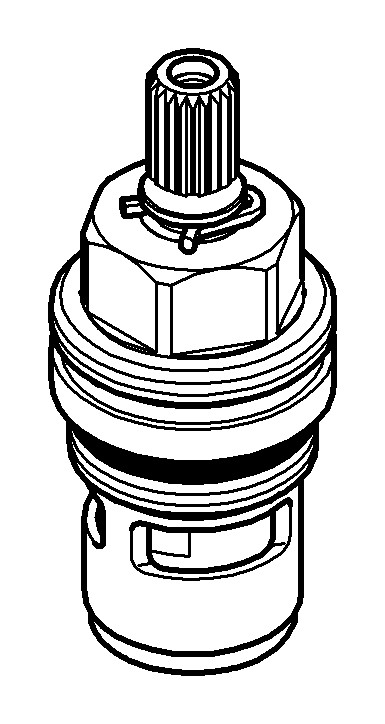 GROHE Oberteil Keramik rechts Carbodur 45978000 - Bild 2