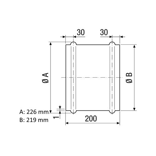 Maico Verlängerungshülse VH 20 Nr. 0055.0030 - Bild 2