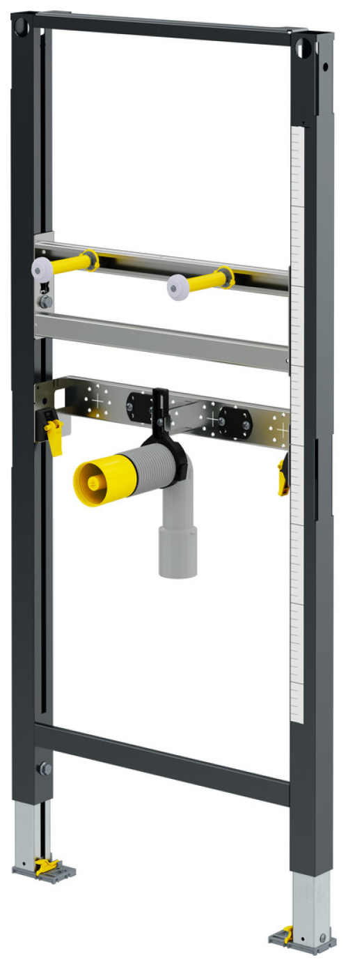 Viega Waschtisch-Element Prevista Dry 8535 Anschlüsse höhenverstellbar 1120 mm 776183