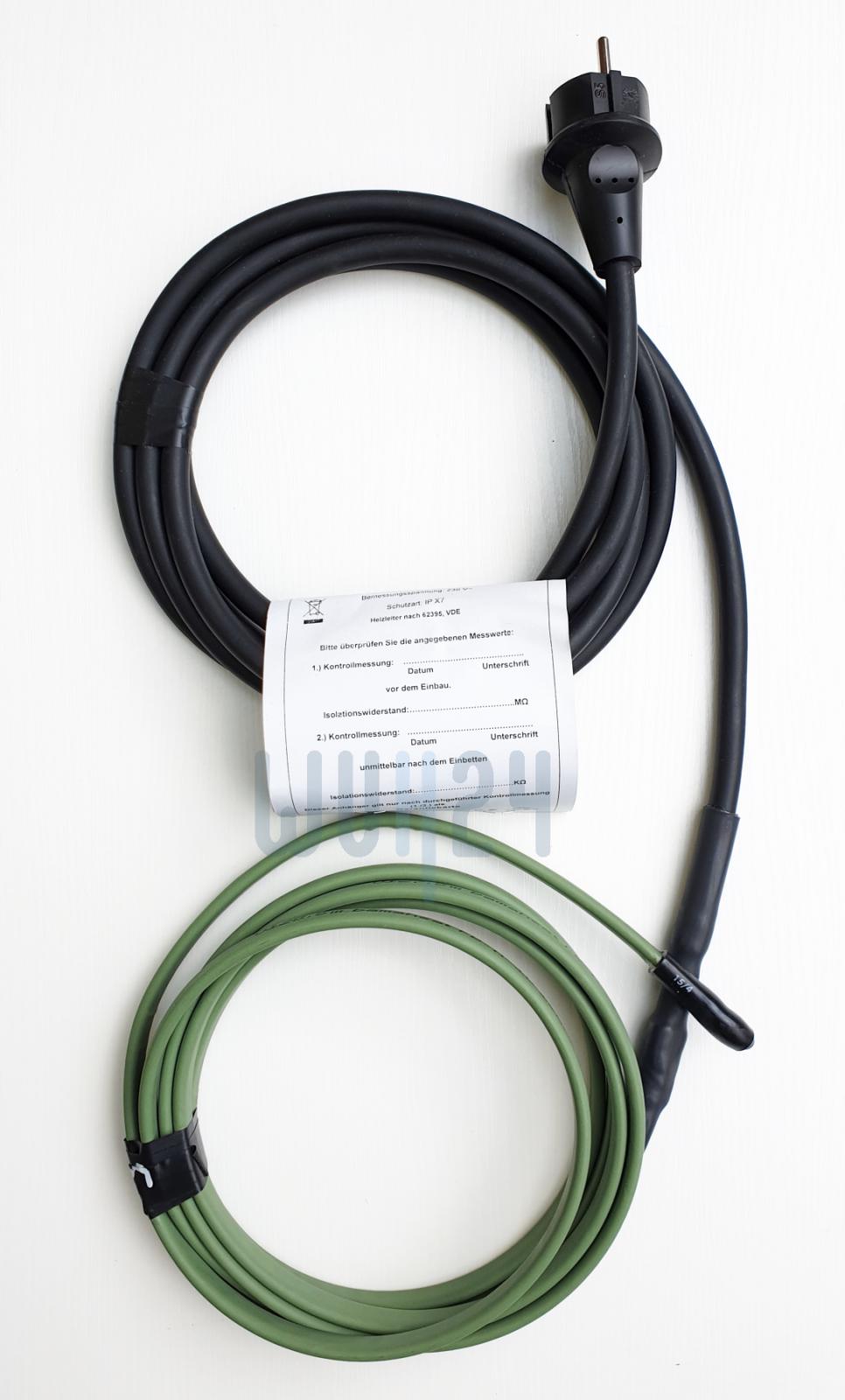 bamaheat Heizband KS10-FA5 Länge 5m IP65 selbstbegrenzend mit Schukostecker 8000-30.55 - Bild 1