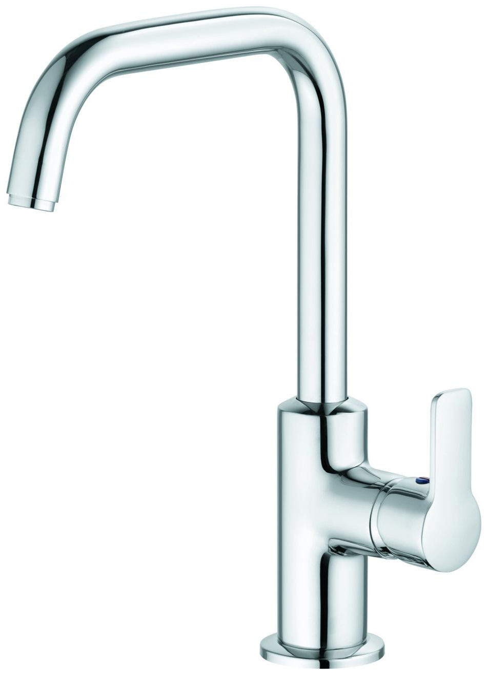 Kludi PURE&EASY Waschtisch-Einhandmischer seitlich mit Metall-Ablaufgarnitur chrom 370230565 - Bild 1