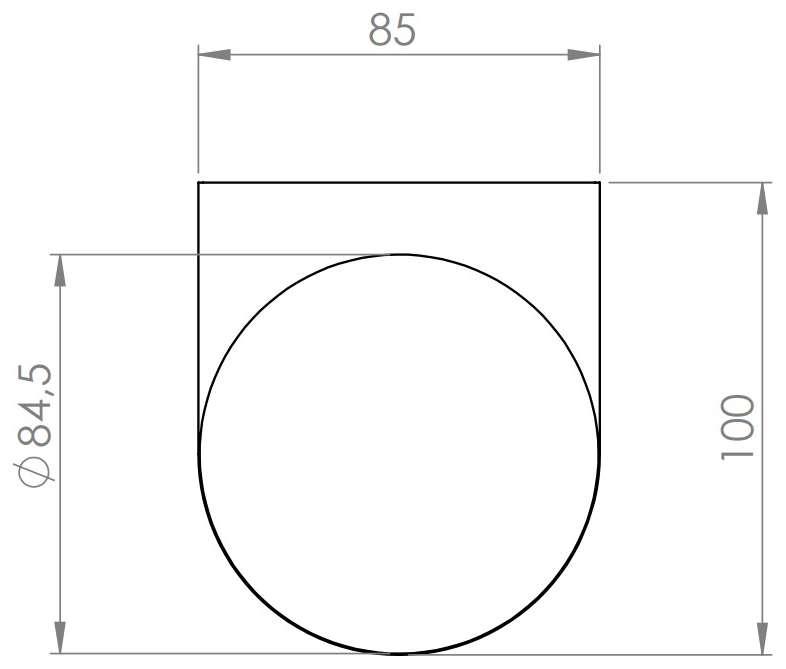 VIGOUR Flüssigseifenspender derby V3 mit Glas verchromt