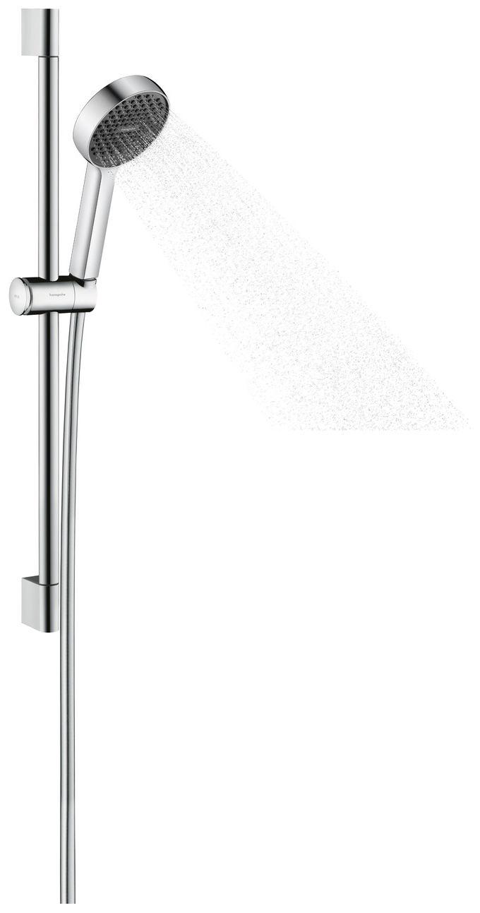 Hansgrohe Brauseset Activera S 95 1jet EcoSmart mit Brausestange Typ 65 chrom