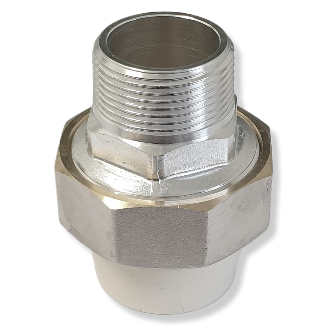 Friatherm Übergang-Verschraubung Aussengewinde starr 63 mm x 2'' AG flachdichtend - Bild 2