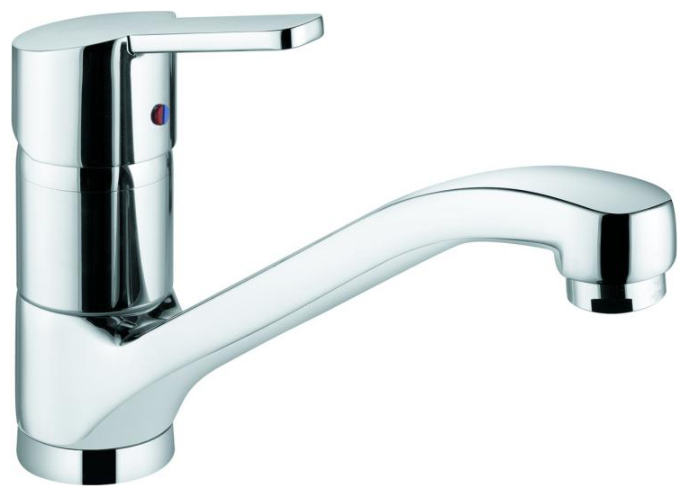 Kludi Logo Neo Spültisch-Einhandmischer chrom schwenkbarer Auslauf 379130575 - Bild 1