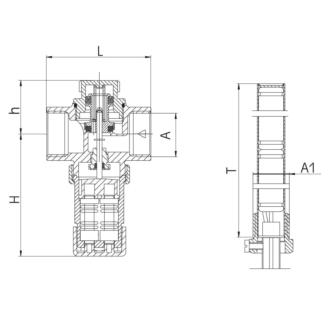 SYR Thermische Ablaufsicherung DN 20 Kapillarrohr 1,3 Meter 3065.20.000 - Bild 2