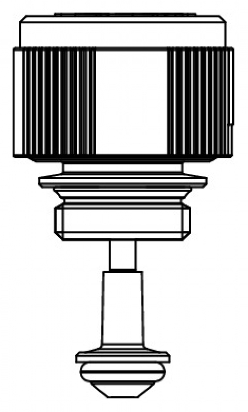 TECEfloor Rücklaufventil Ersatzteil 77990052, ab 2013 für 773100xx und 773111xx - Bild 1