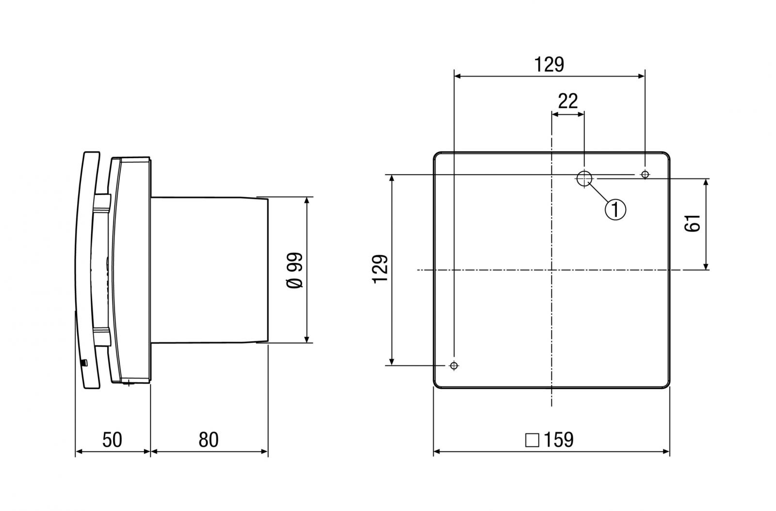 Maico Kleinraumventilator ECA 100 ipro Standard DN100 Nr. 0084.0200 - Bild 2