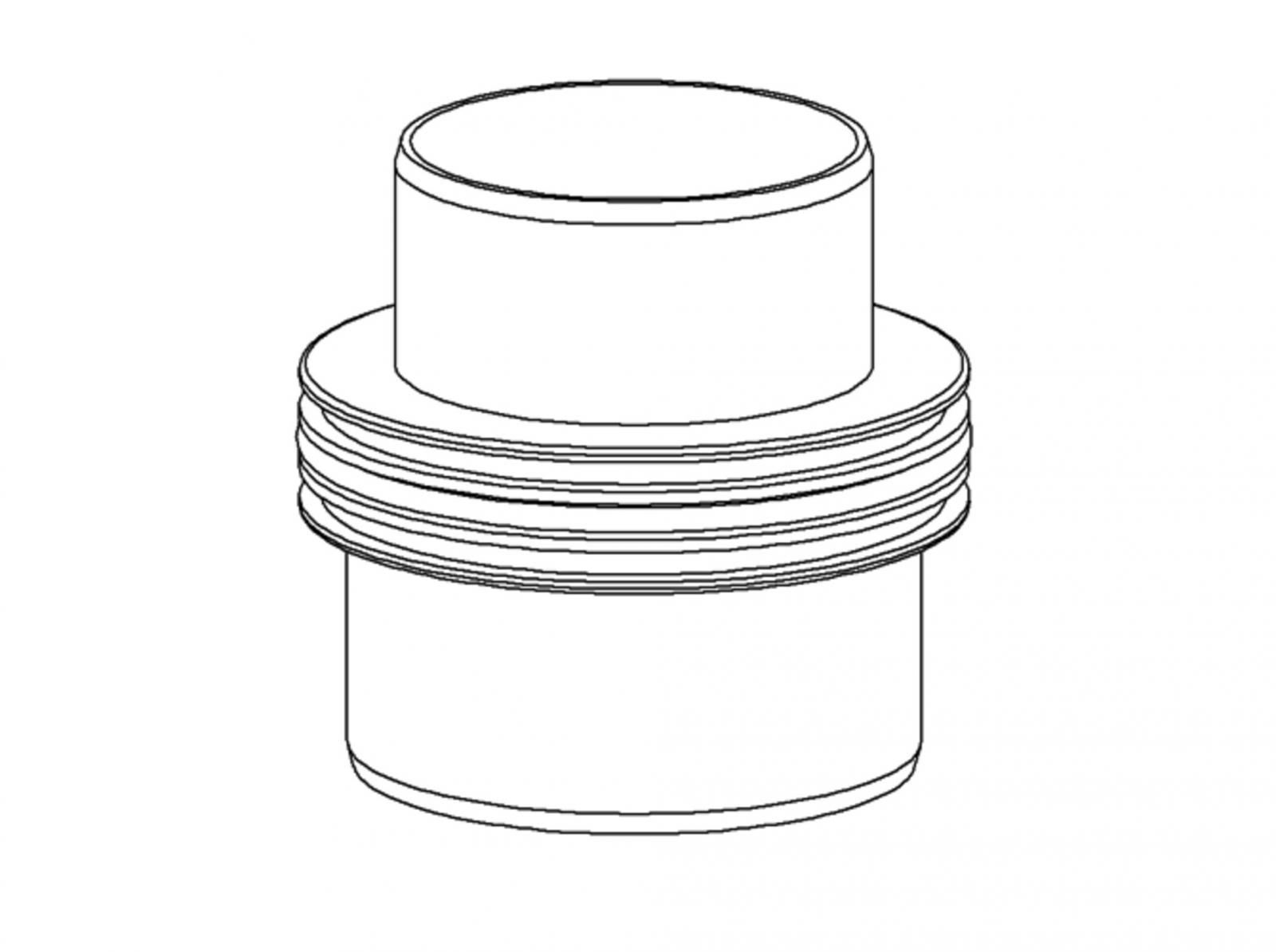 Dallmer Einschubstutzen zu Rohrbelüfter 900 DN 70/DN 90 850614 - Bild 3