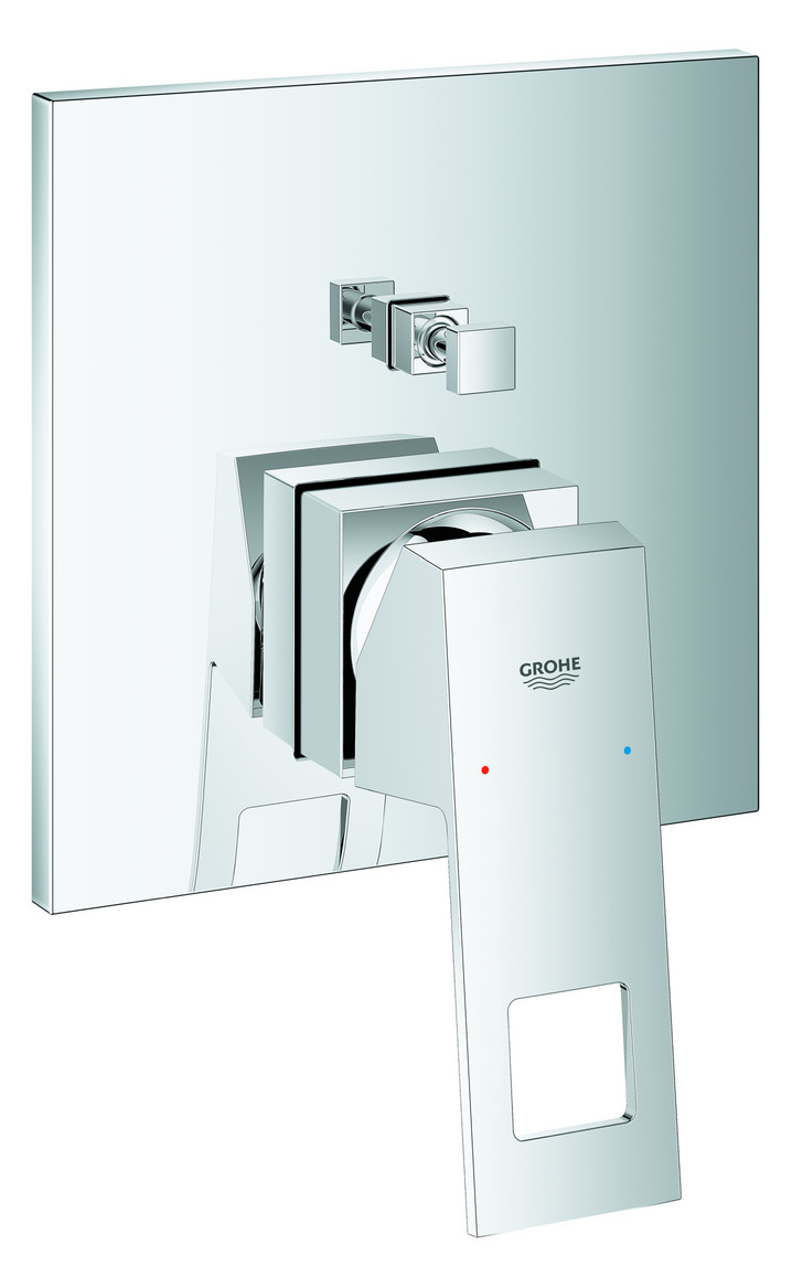 GROHE Wannenbatterie Eurocube FMS chrom 24062000 für Rapido SmartBox - Bild 1