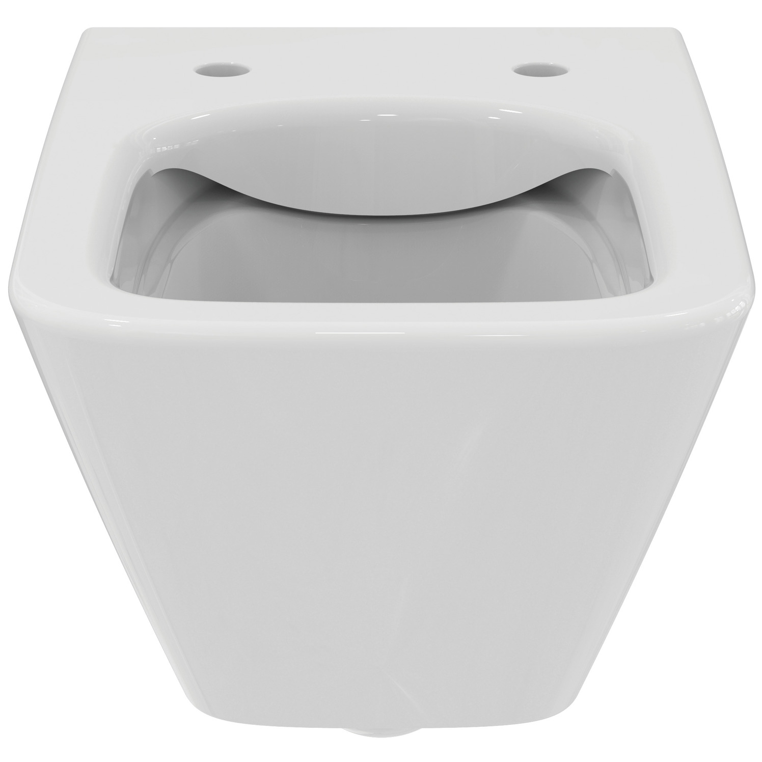 VIGOUR Wand-Tiefspül-WC derby V3 edge PflegetectPlus weiss, spülrandlos, verdeckte Befestigung