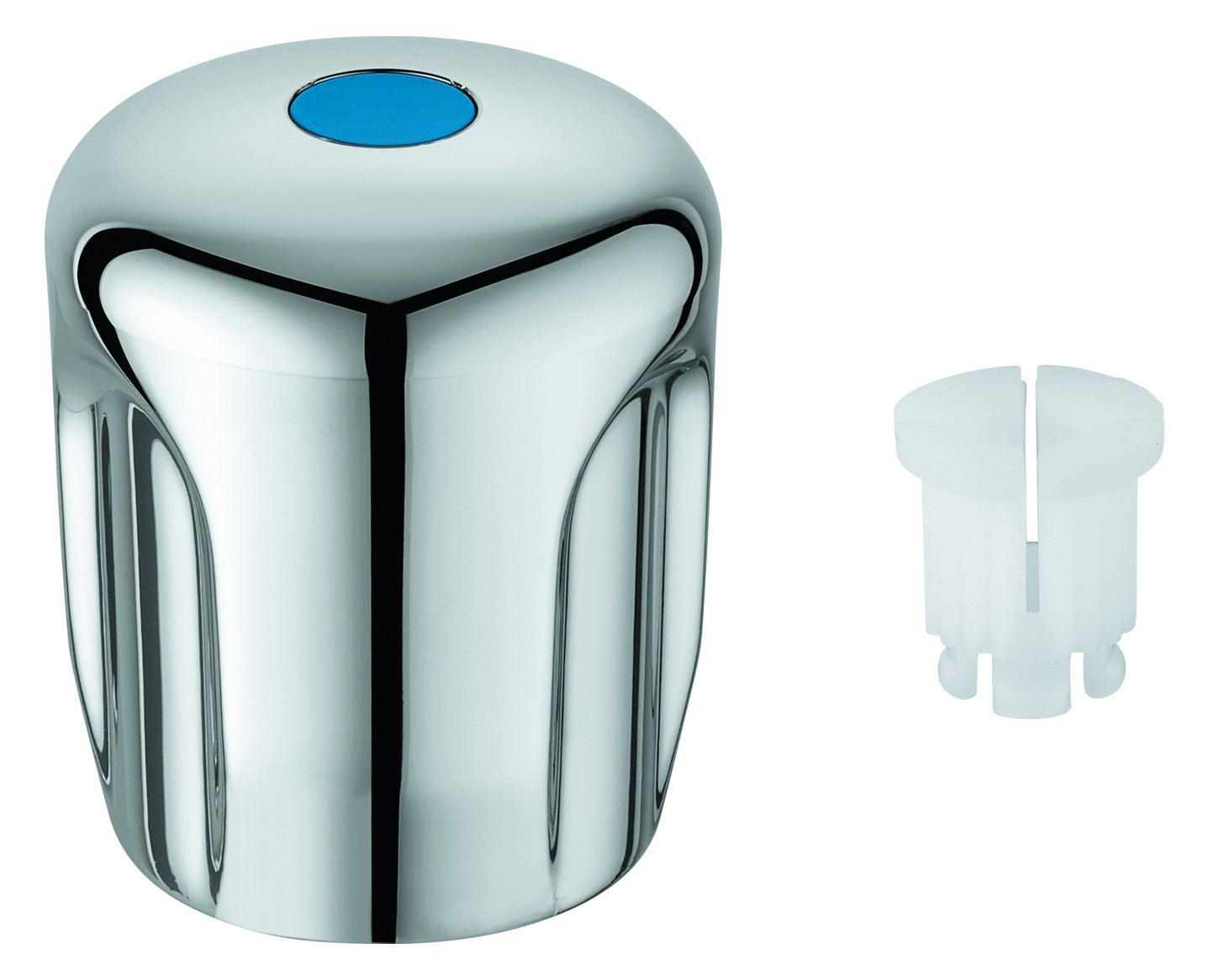 GROHE Griff Markierung blau für Eurotec Aussenventile 41002000 - Bild 1