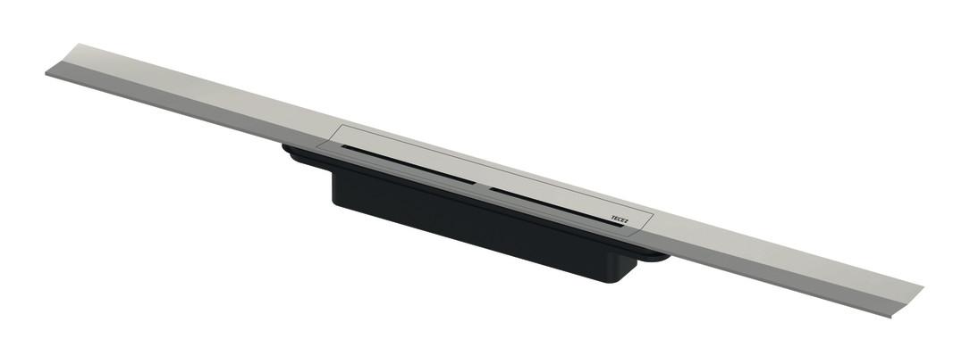 TECEdrainprofile Duschprofil 800 mm Breite 55 mm aus Edelstahl Oberfläche poliert 670810 - Bild 1