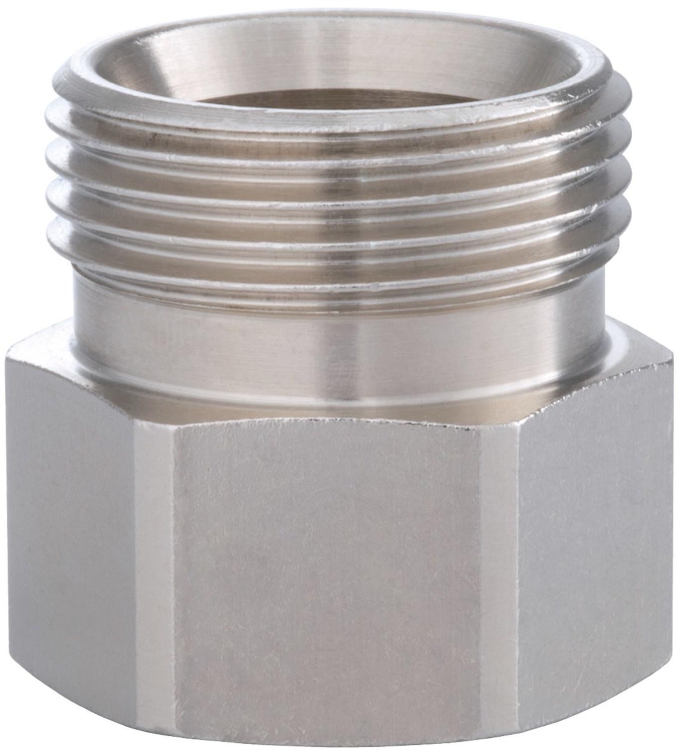 Hummel MKV-Reduktion G 1/2 IG x G 3/4 Messing vernickelt 2254124401 - Bild 1