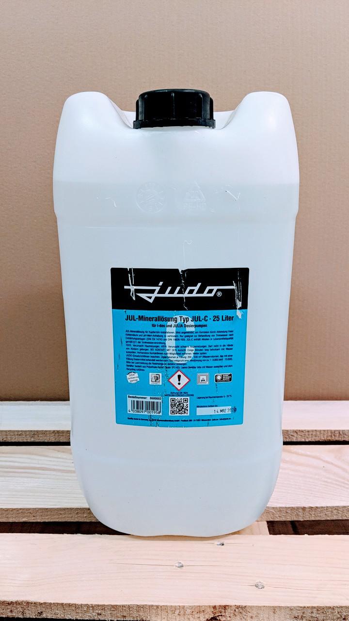 JUDO JUL-Minerallösung JUL-C 25 Liter 8600003, für JUDO JULIA-Dosierpumpen