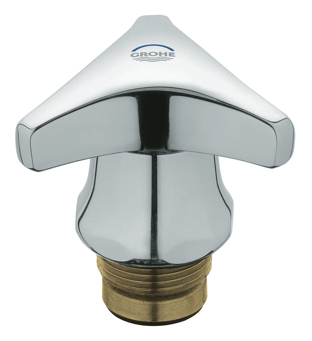 GROHE Oberteil Trecorn Griff Markierung blau 3/4'' chrom 11104000 - Bild 1