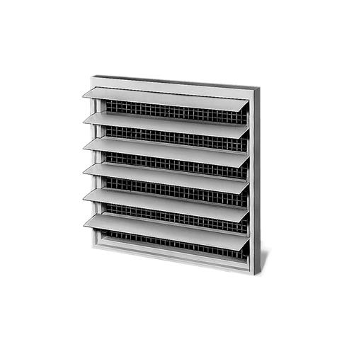 Helios Regenabweisgitter RAG 250 Kunststoff hellgrau Maschenweite 8 mm 0751 - Bild 1