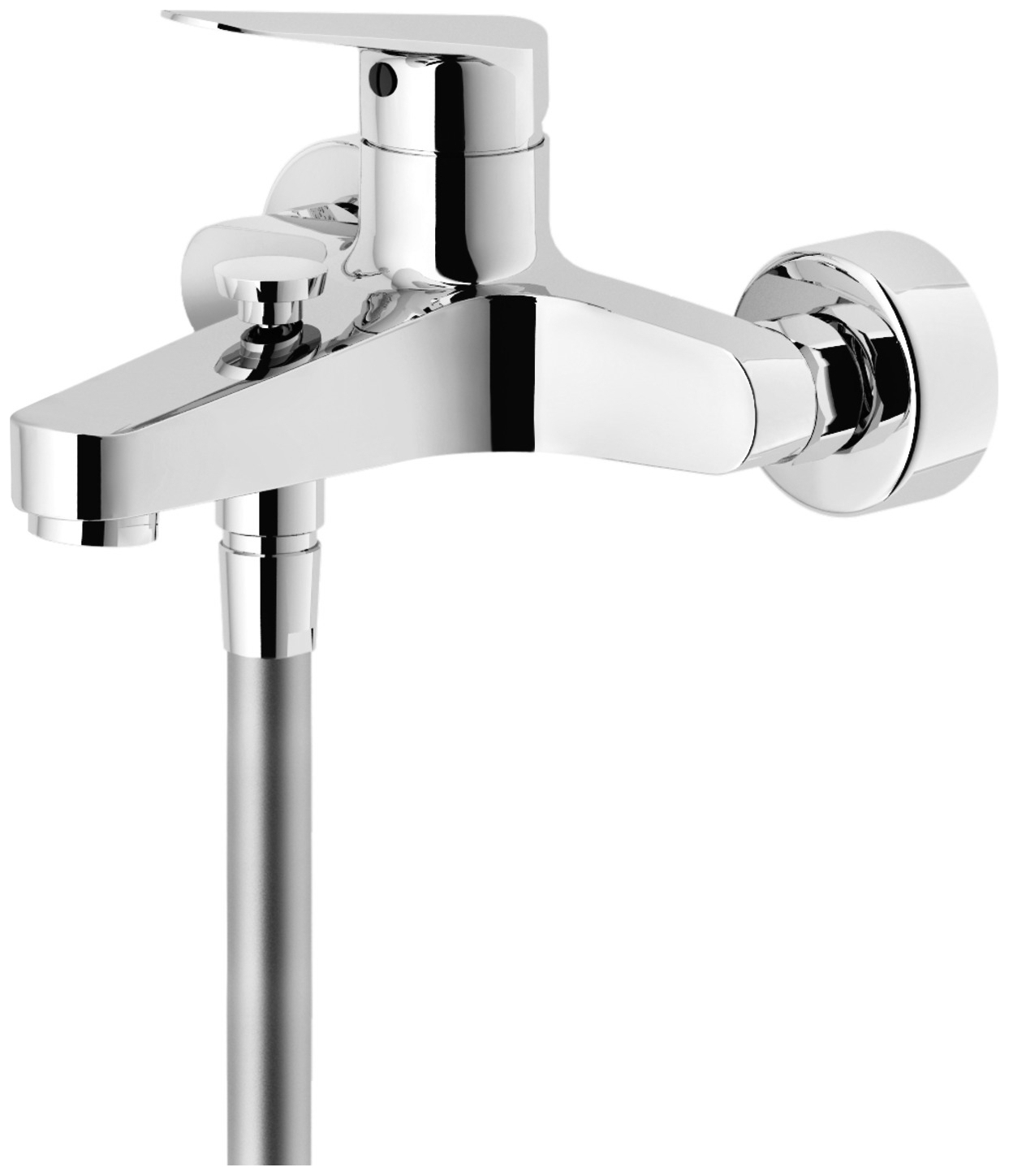 VIGOUR Einhand-AP-Badebatterie one verchromt ohne Brausegarnitur - Bild 1