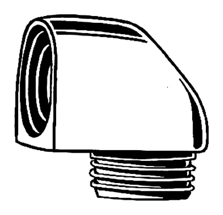 GROHE Brauseabgangswinkel 1/2'' 45304000 - Bild 2