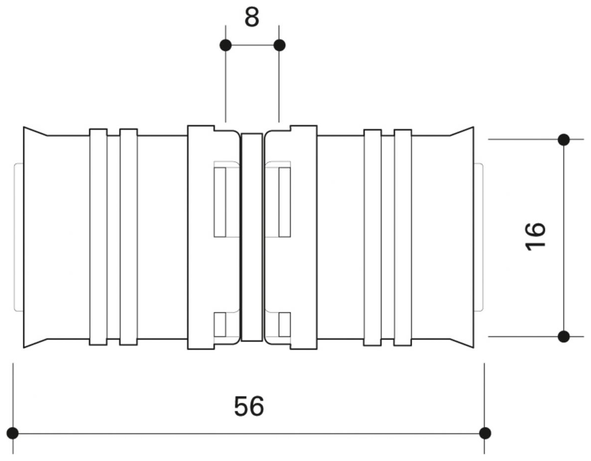 CONEL Connect MV2 Kupplung 16 mm CCMVK16N - Bild 2