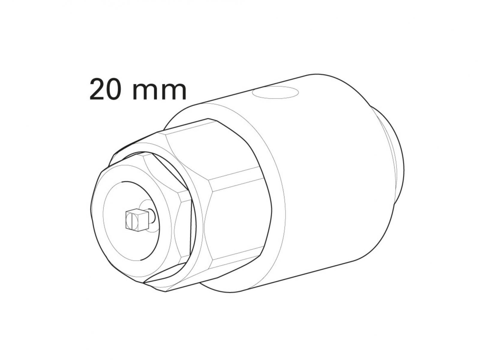Abdrückstopfen Alpex 20mm ALDADS20 - Bild 2